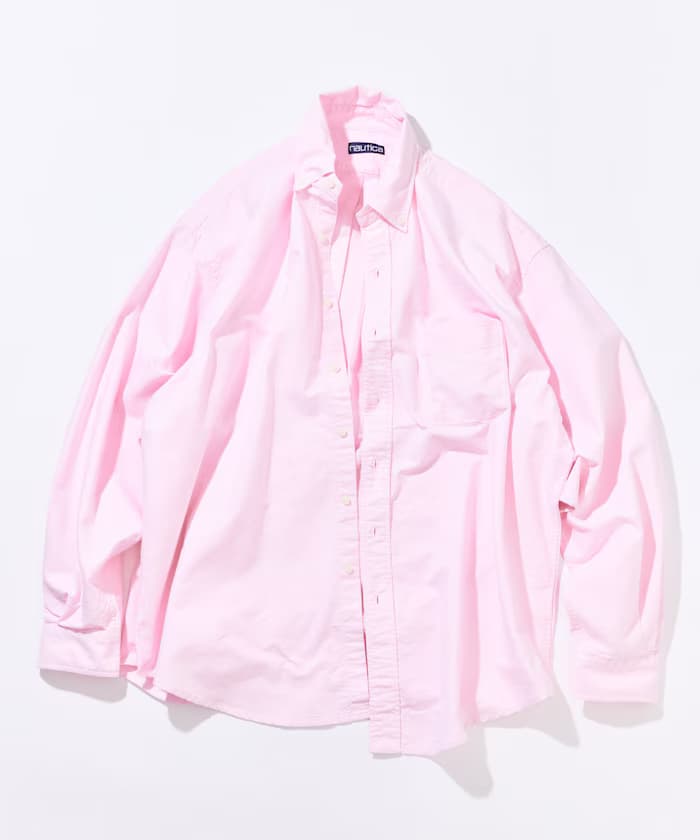 寬版牛津布BD襯衫