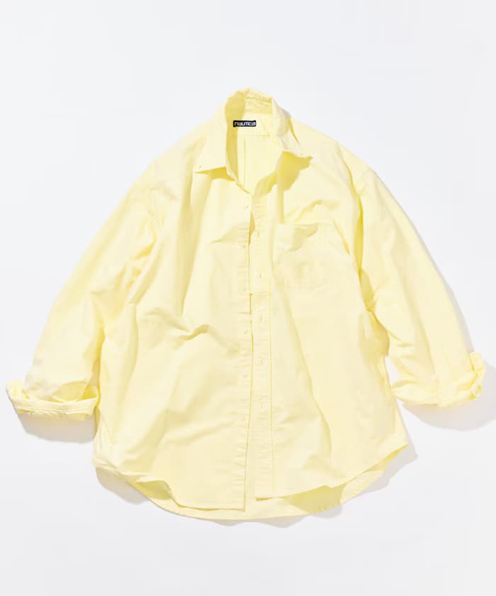 寬版牛津布BD襯衫