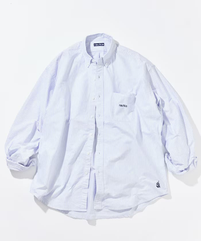 寬版牛津布BD襯衫