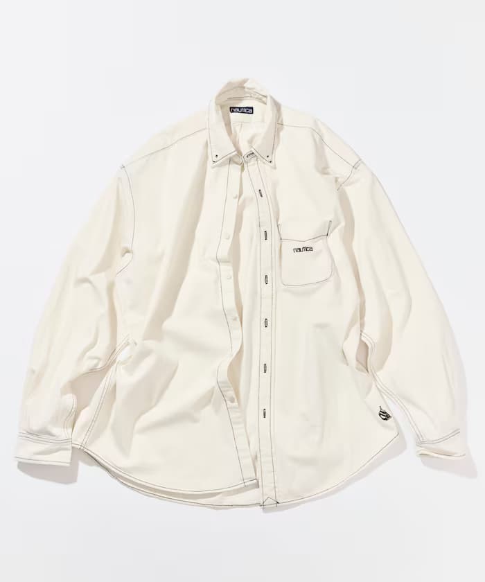 復古丹寧 寬鬆版型 BD襯衫