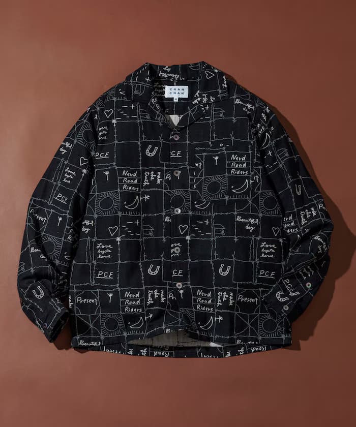 別注 Original Jacquard L/S Shirts