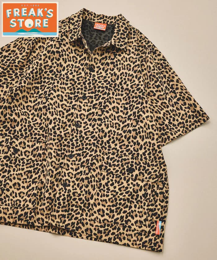 FREAK'S STORE for BEACH & FES 回收尼龍 短袖襯衫