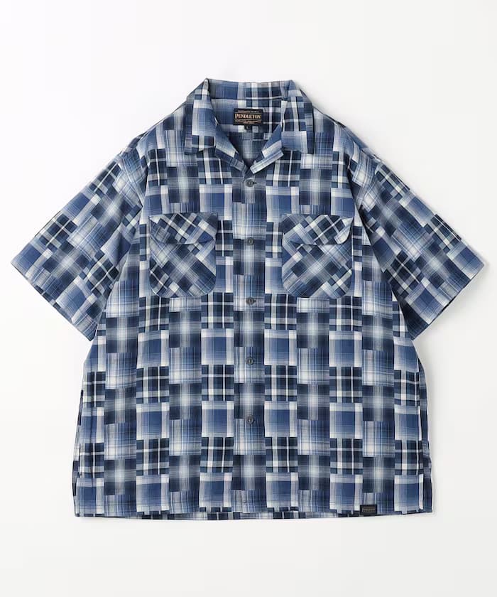 Open Collar Shirt S/S