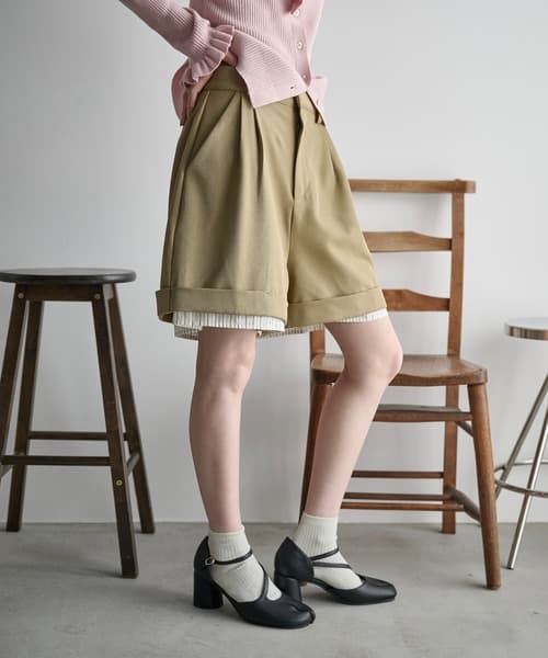 Switch Hem 反摺短褲