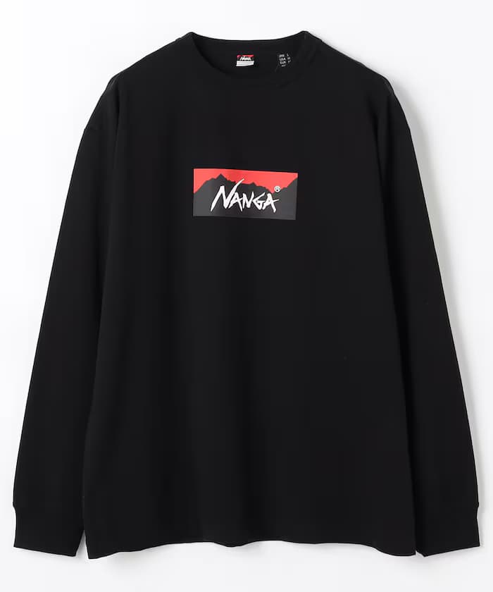ECO HYBRID BOX LOGO L/S TEE
