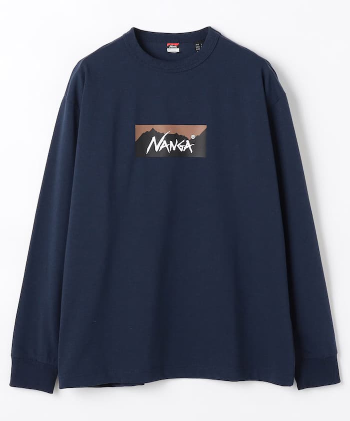 ECO HYBRID BOX LOGO L/S TEE