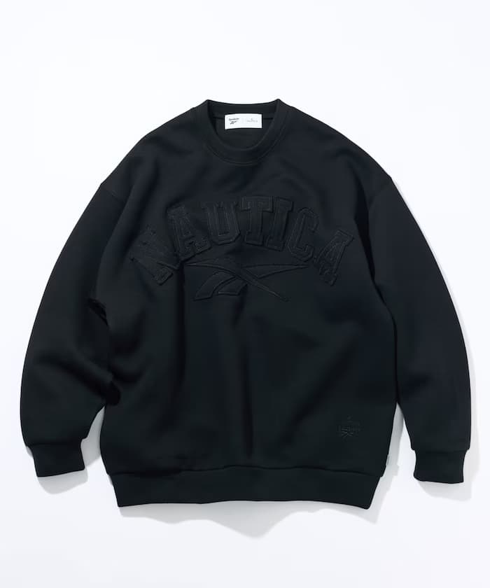 【Exclusive】Reebok × NAUTICA 雙品牌拱形標誌瓦楞衛衣