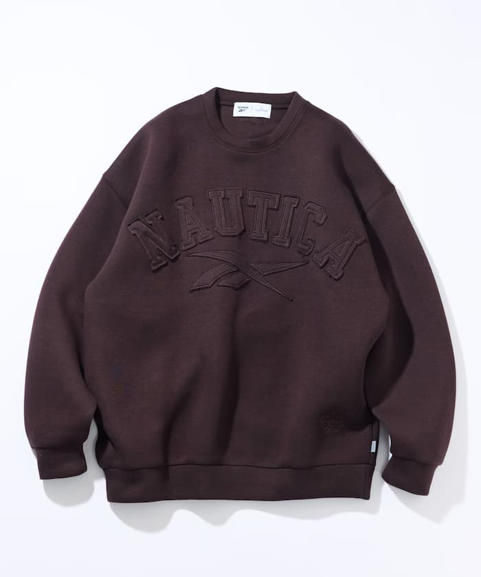 【Exclusive】Reebok × NAUTICA 雙品牌拱形標誌瓦楞衛衣