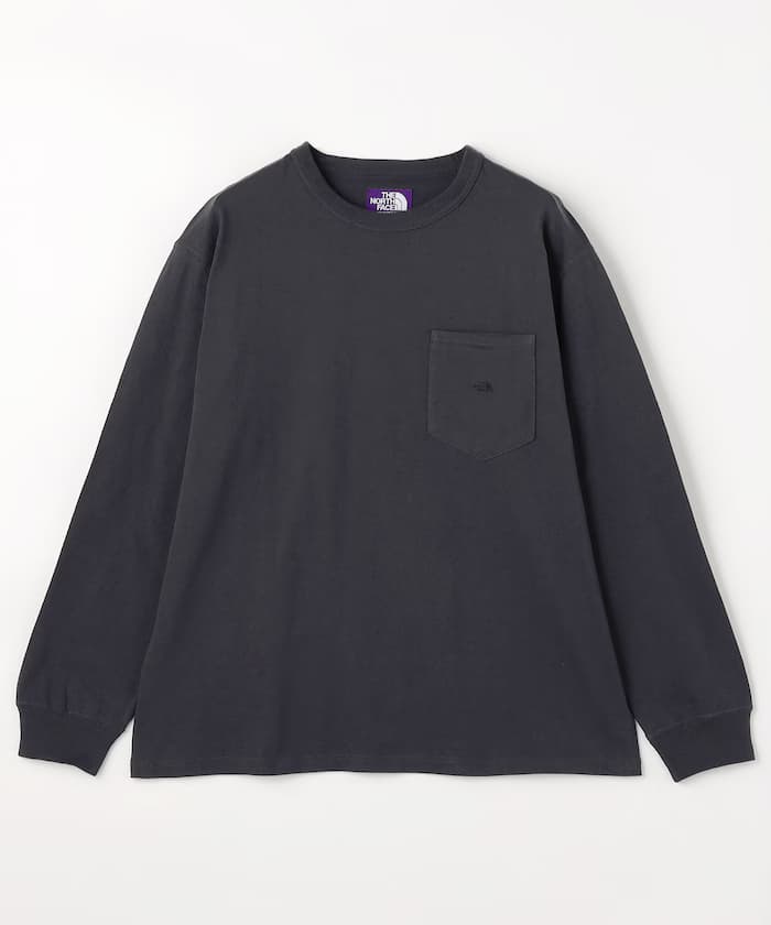 8oz Field Long Sleeve Pocket Tee