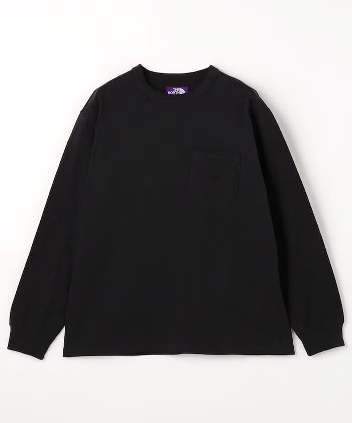 8oz Field Long Sleeve Pocket Tee