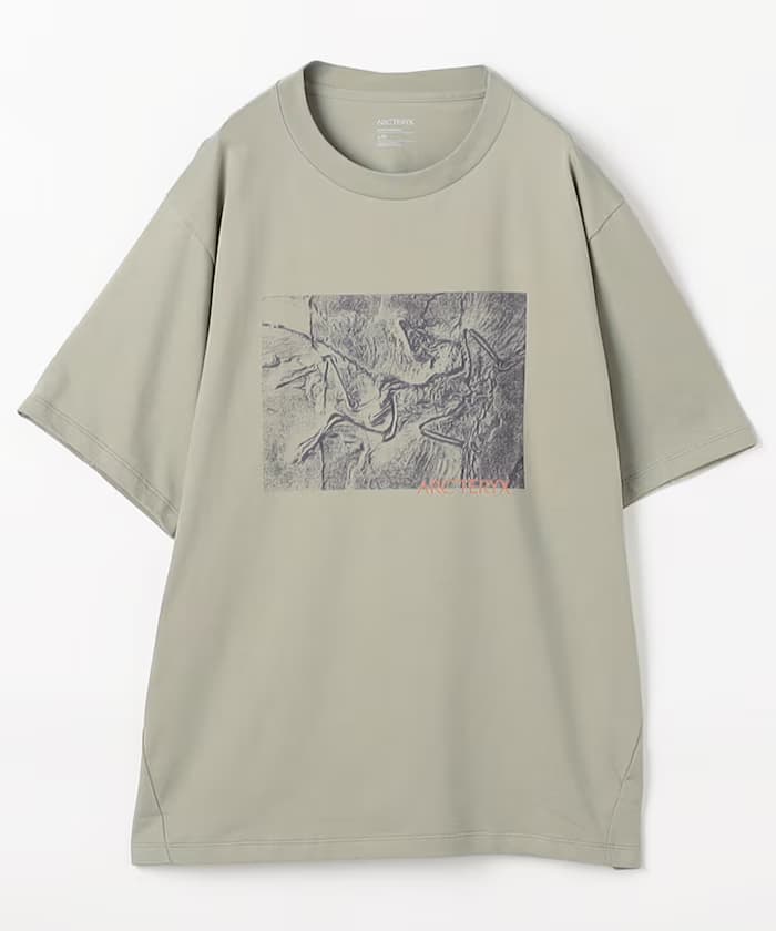 販路限定 Crag 棉質 Lithographica 短袖重磅T恤 男款