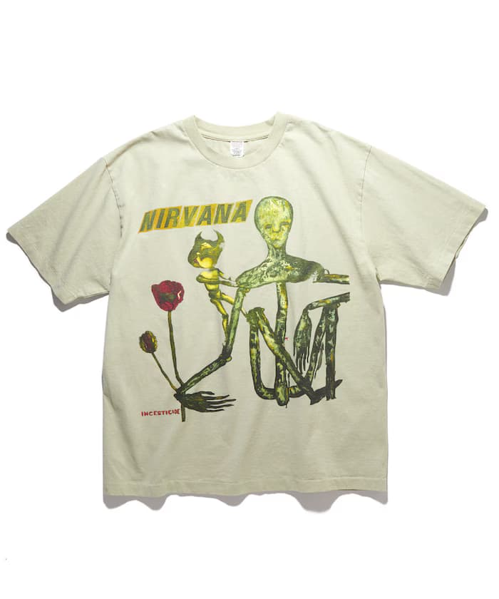 【4/3 12:00~發售】NIRVANA INCESTICIDE 圓領樂隊T恤