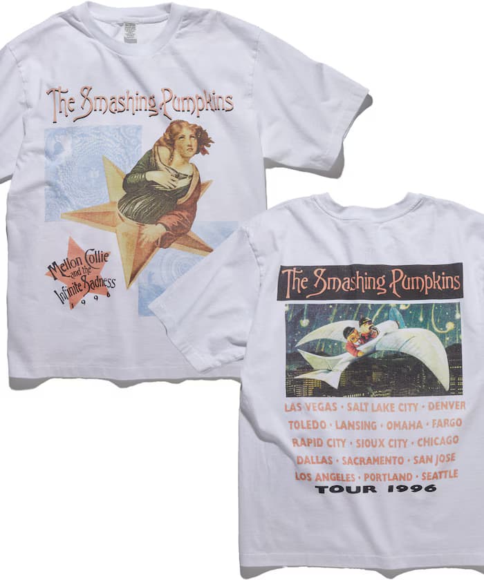 【4/3 12:00~発売】SMASHING PUMPKINS MC TOUR 96 TEE