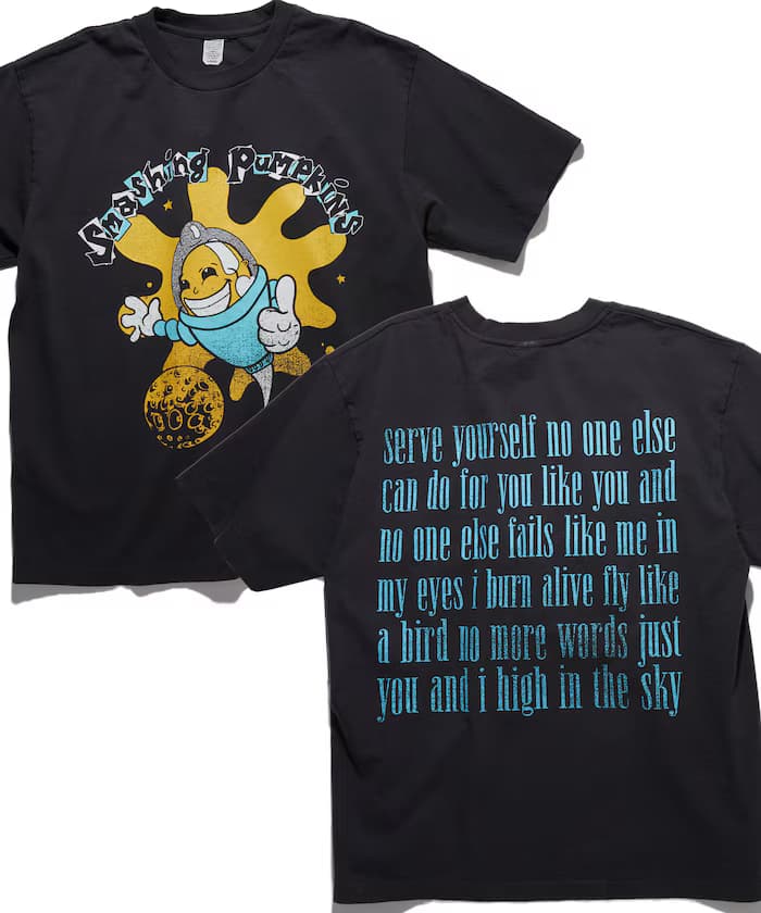 【4/3 12:00~發售】SMASHING PUMPKINS UNIVERSE 圓領樂隊T恤