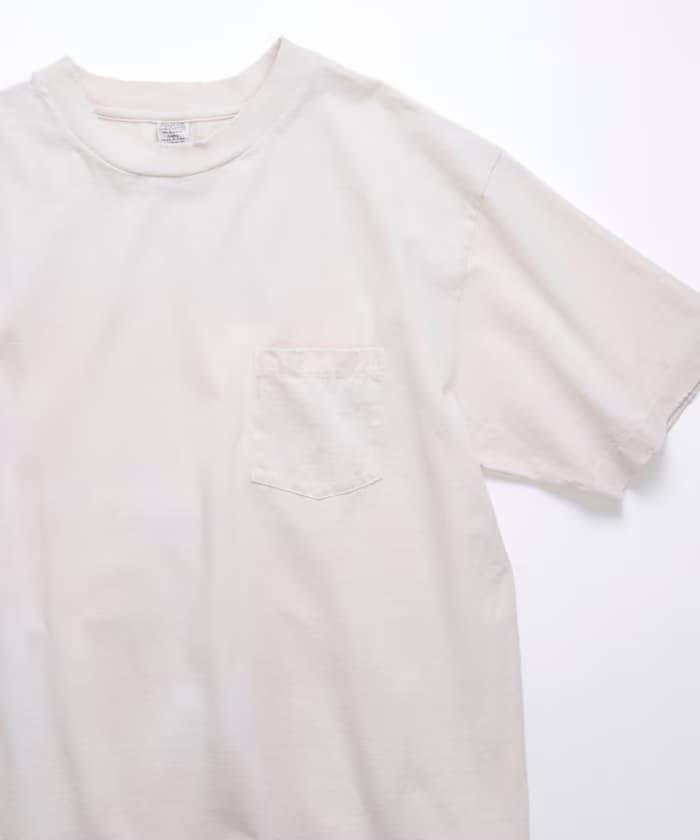 【4/3 12:00~発売】80-90s USA POCKET TEE SUNFADE