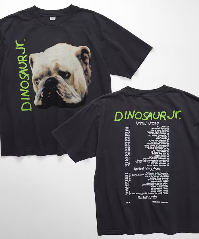 【4/3 12:00~發售】DINOSAUR JR W COOL WITH ME 圓領樂隊T恤