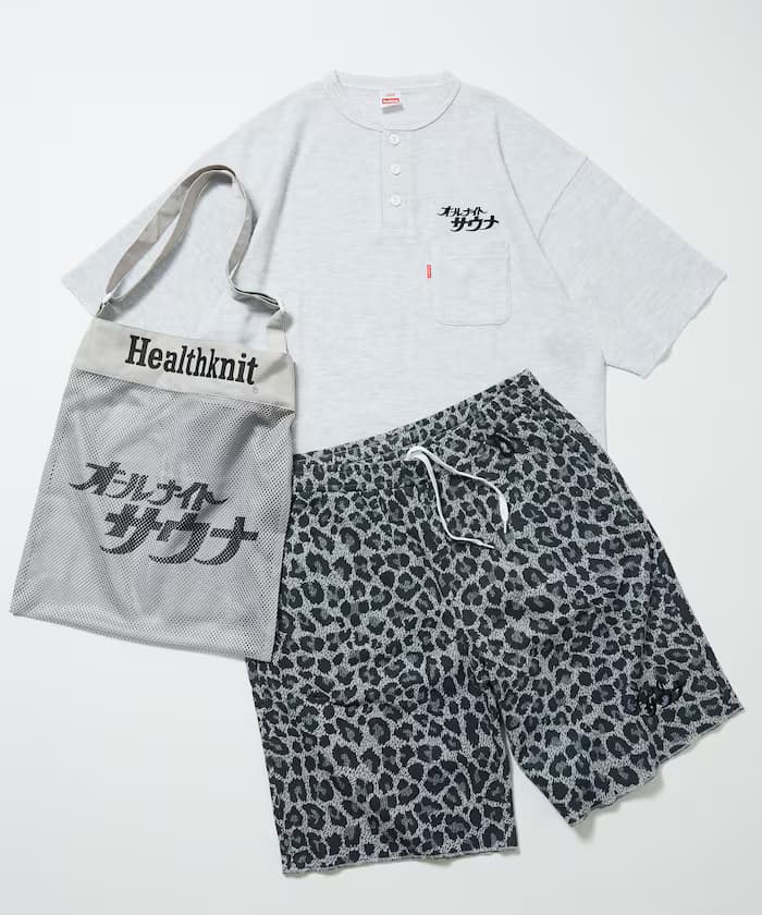 別注網眼包包付き KANNAIGI by Healthknit 華夫格