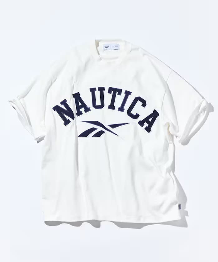 【Exclusive】Reebok×NAUTICA 雙品牌拱形標誌圓領短袖T恤