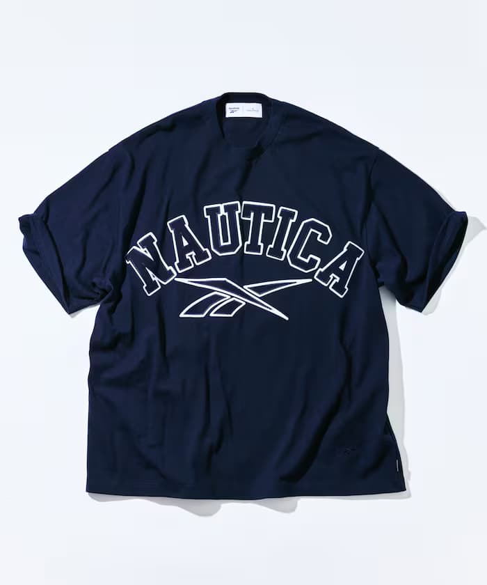 【Exclusive】Reebok×NAUTICA 雙品牌拱形標誌圓領短袖T恤