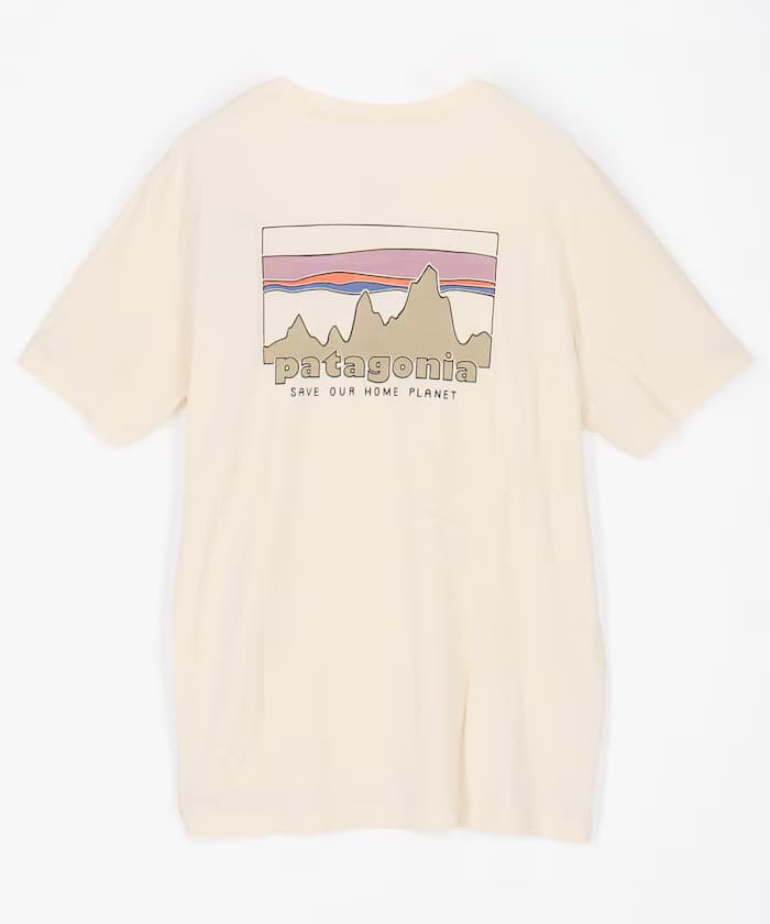 Patagonia '73 天線 有機棉圓領短袖T恤