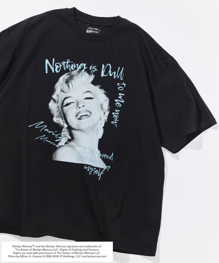 瑪麗蓮夢露 藝術照片 T恤