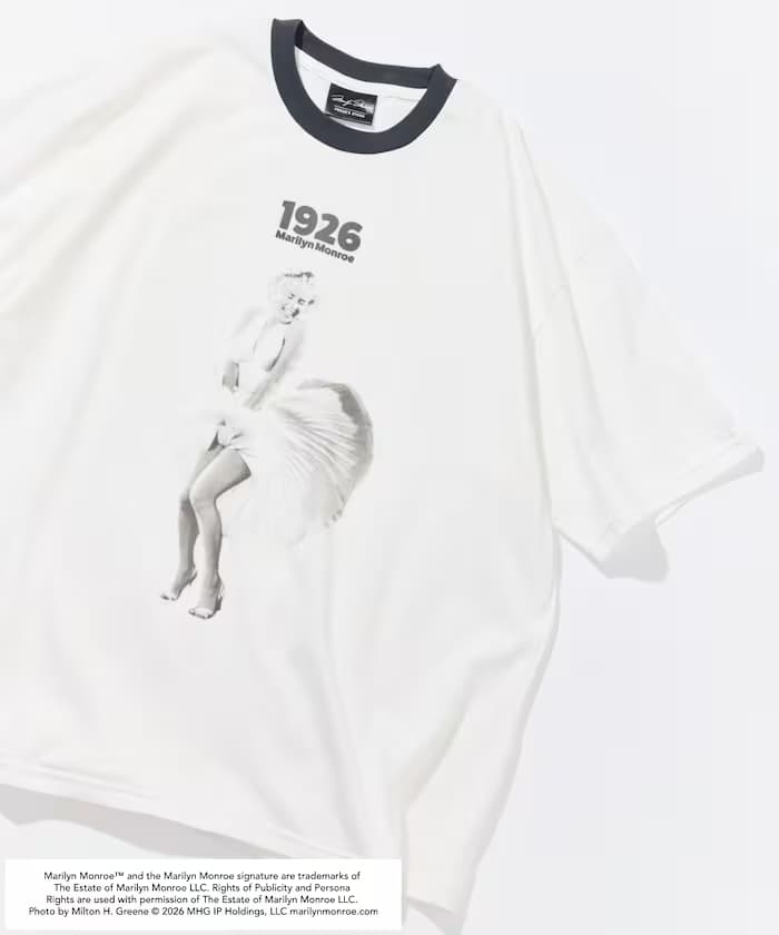 Marilyn Monroe 滾邊 T恤
