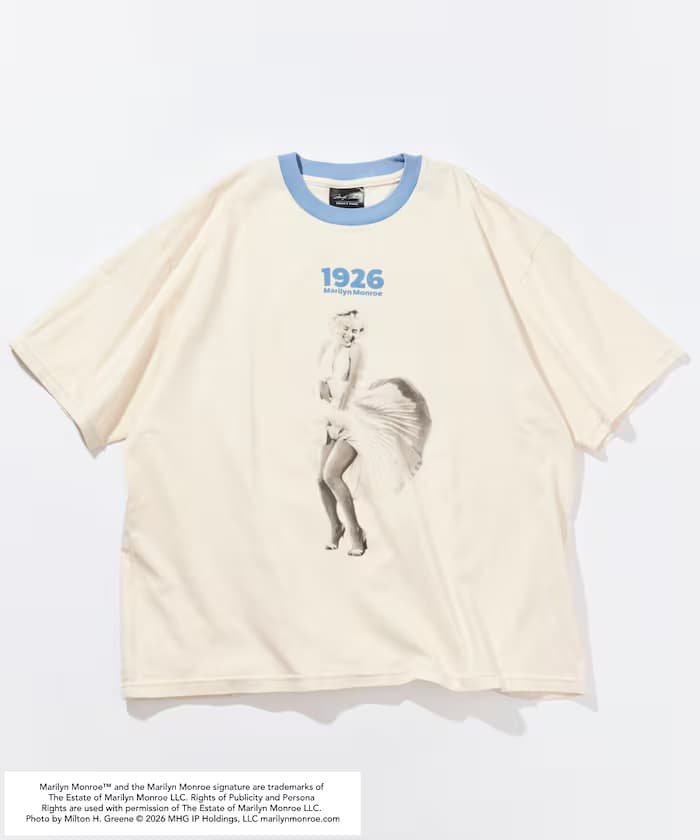 Marilyn Monroe 滾邊 T恤