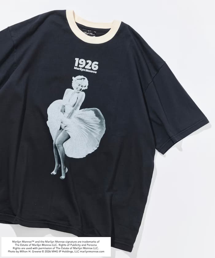 Marilyn Monroe 滾邊 T恤