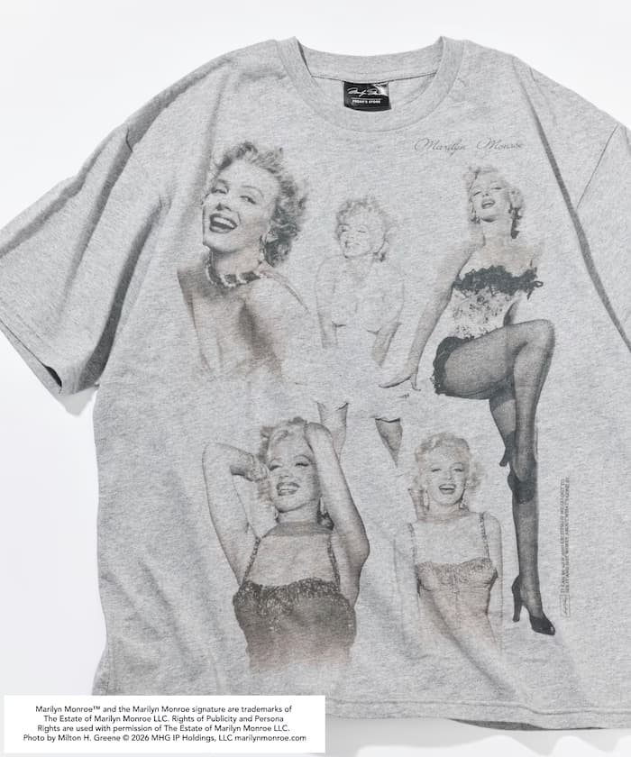 瑪麗蓮夢露 藝術拼貼短袖T恤