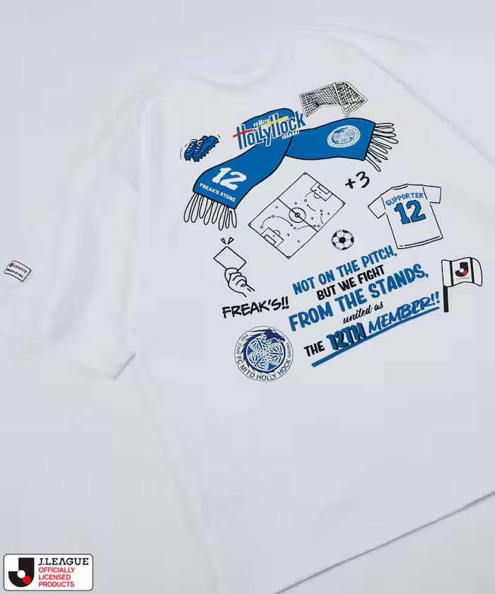 J.LEAGUE × FREAK'S STORE 聯名限定 SUPPORTERS 短袖口袋上衣【水戶聖翔】