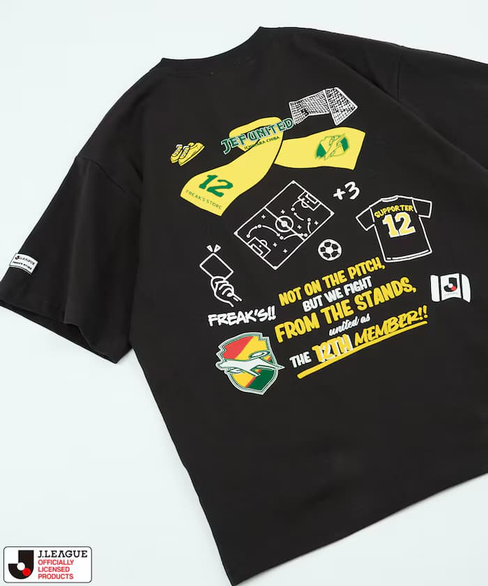 J.LEAGUE × FREAK'S STORE 聯名限定 支持者短袖T恤【千葉聯合隊】
