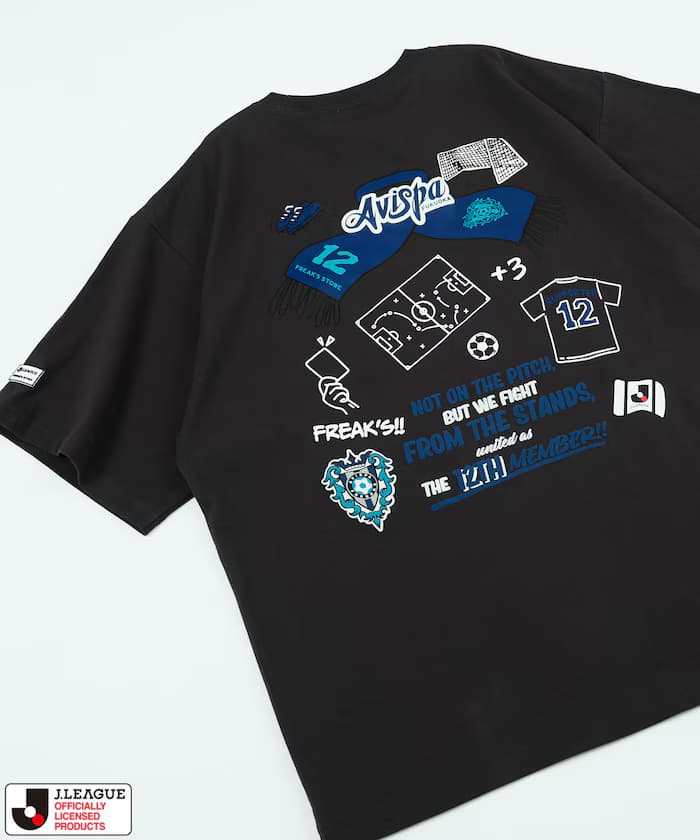 J.LEAGUE × FREAK'S STORE 聯名限定 SUPPORTERS 短袖口袋T恤【阿比斯巴福岡】