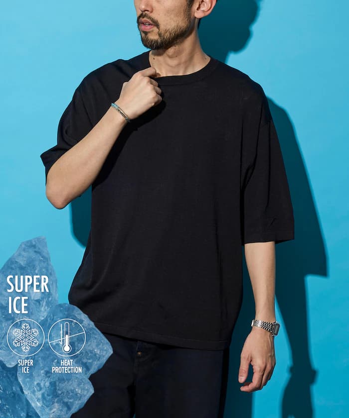 【新色上市】SUPER ICE 圓領 涼感針織T恤
