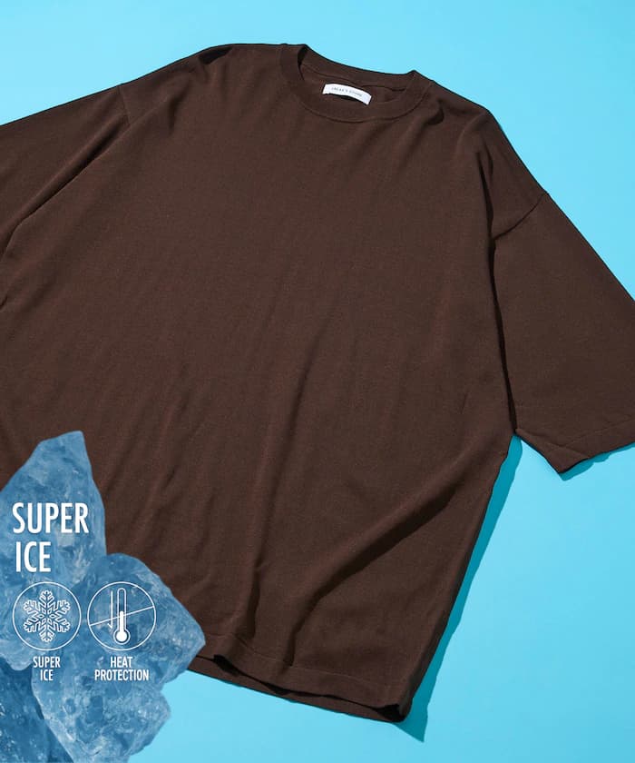 【新色上市】SUPER ICE 圓領 涼感針織T恤