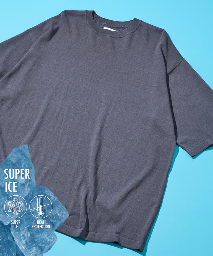 【新色上市】SUPER ICE 圓領 涼感針織T恤