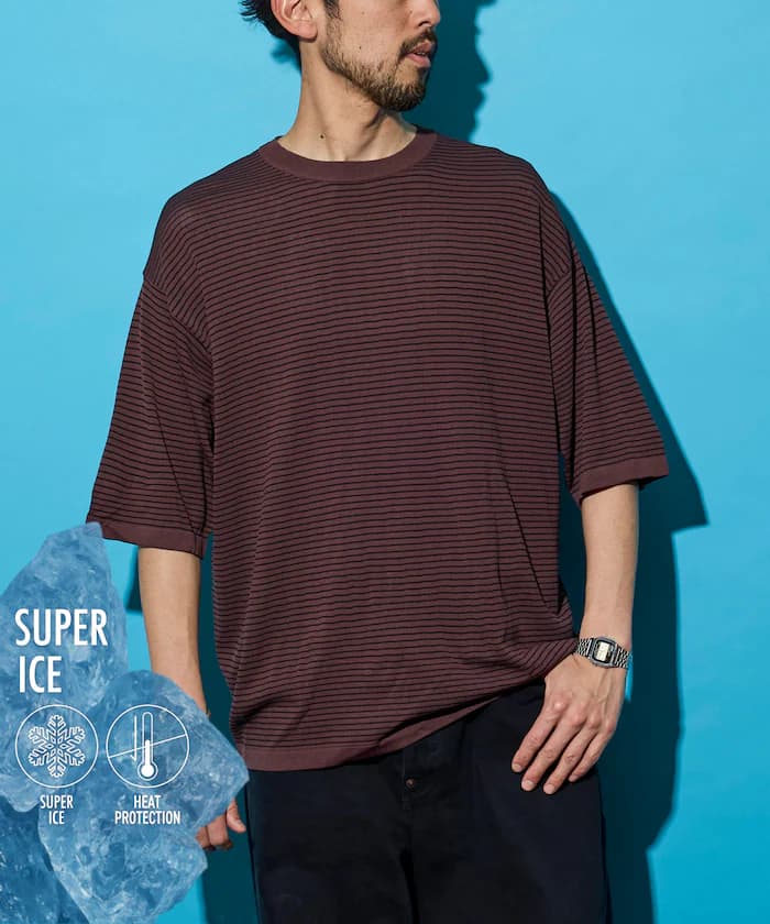 【新色上市】SUPER ICE 圓領 涼感針織T恤