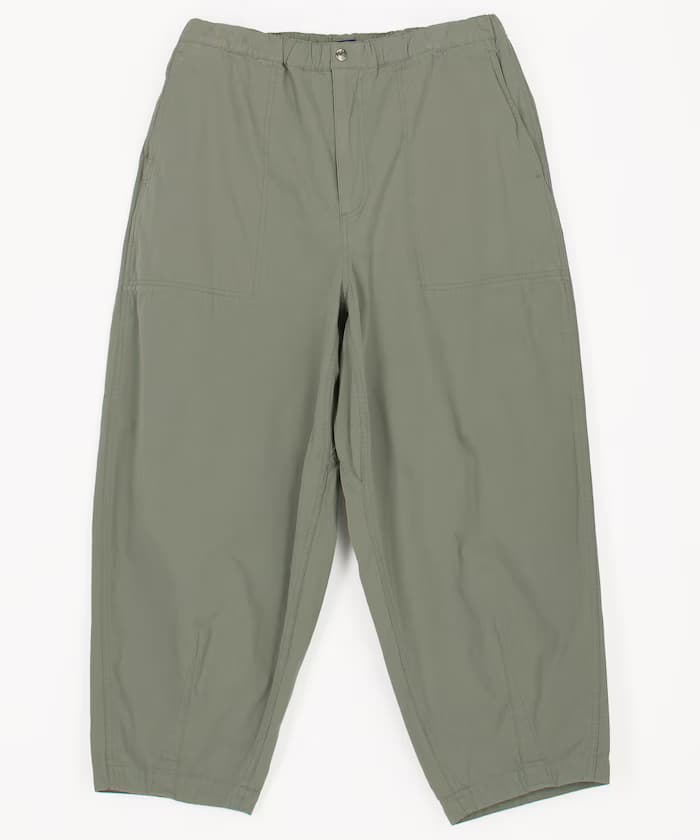 Ripstop Wide Cropped Field Pants