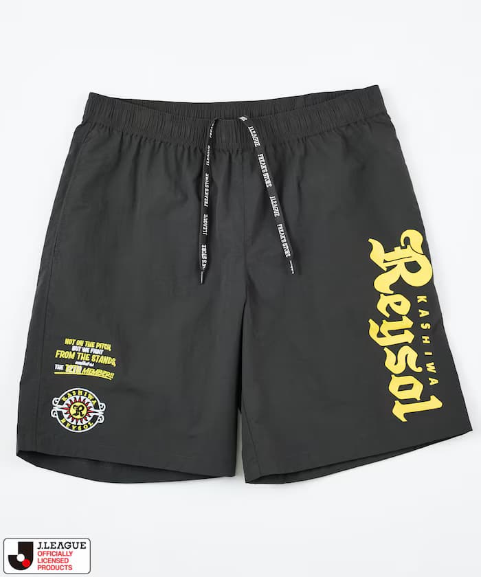 J.LEAGUE × FREAK'S STORE 聯名限定 SUPPORTERS NYLON SHORTS【柏萊索爾】