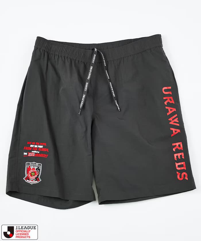 J.LEAGUE × FREAK'S STORE 聯名限定 SUPPORTERS NYLON SHORTS 【浦和紅鑽】