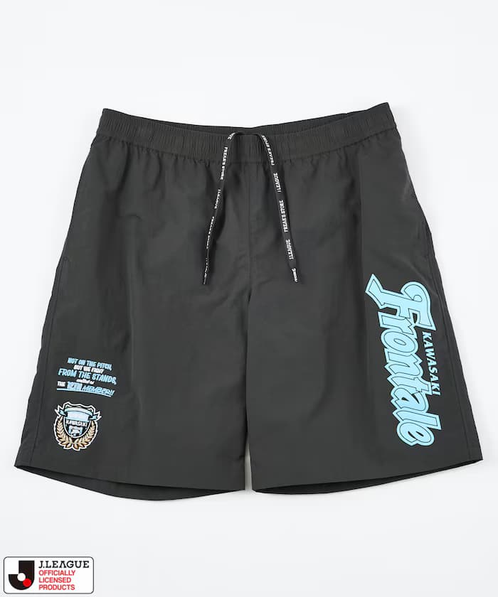 J.LEAGUE × FREAK'S STORE 聯名限定 SUPPORTERS NYLON SHORTS 【川崎前鋒隊】