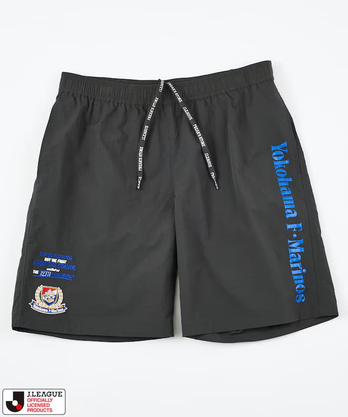 J.LEAGUE × FREAK'S STORE 聯名限定 SUPPORTERS NYLON SHORTS【横浜 F・馬里諾斯】