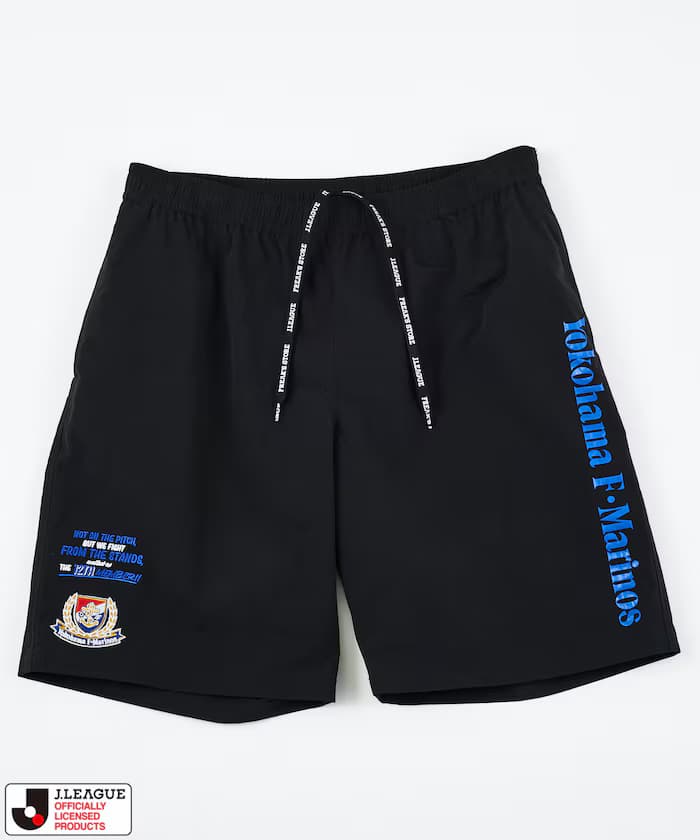 J.LEAGUE × FREAK'S STORE 聯名限定 SUPPORTERS NYLON SHORTS【横浜 F・馬里諾斯】