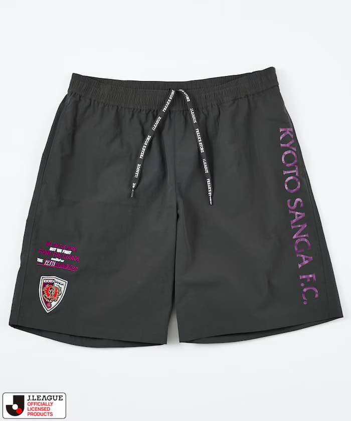 J.LEAGUE × FREAK'S STORE 聯名限定 SUPPORTERS NYLON SHORTS【京都三養F.C.】