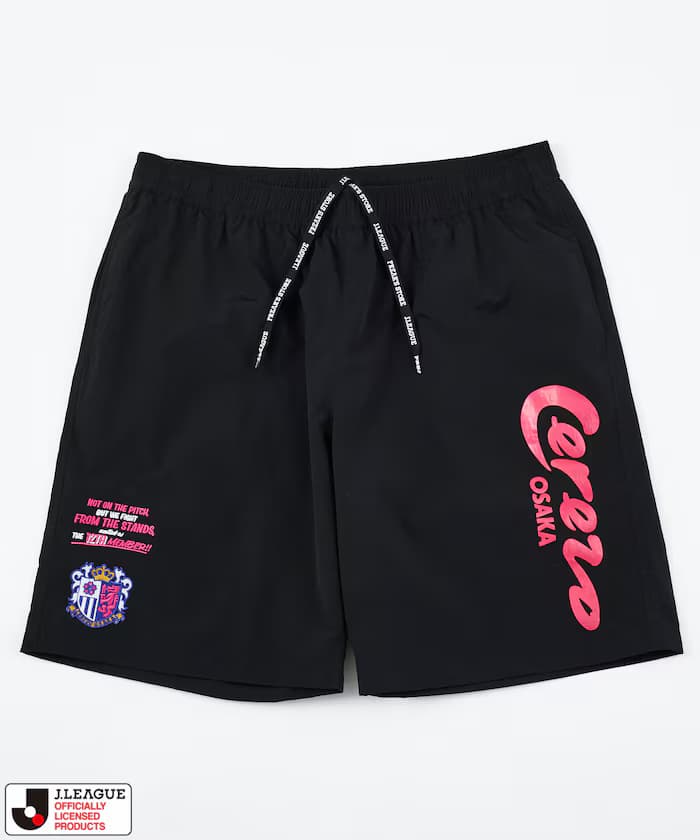 J.LEAGUE × FREAK'S STORE 聯名限定 SUPPORTERS 尼龍短褲【Cerezo Osaka】