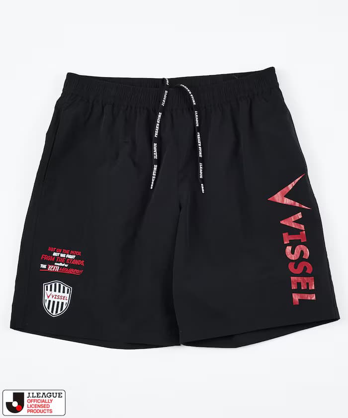 J.LEAGUE × FREAK'S STORE 聯名限定 SUPPORTERS NYLON SHORTS【神戶勝利船】