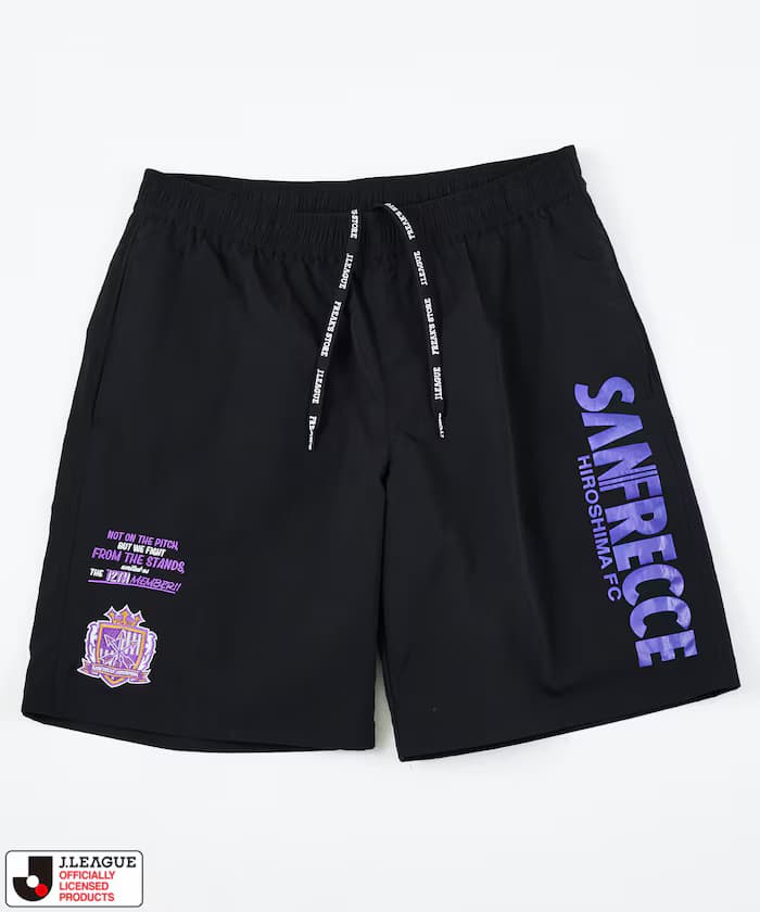 J.LEAGUE × FREAK'S STORE 聯名限定 SUPPORTERS NYLON SHORTS 【廣島三箭】
