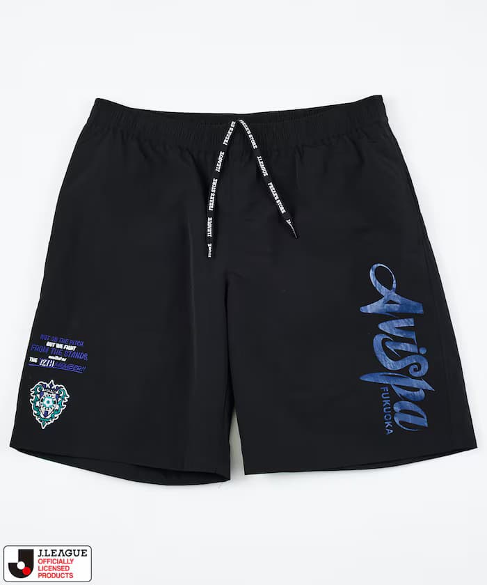 J.LEAGUE × FREAK'S STORE 聯名限定 SUPPORTERS NYLON SHORTS 【阿比斯巴福岡】