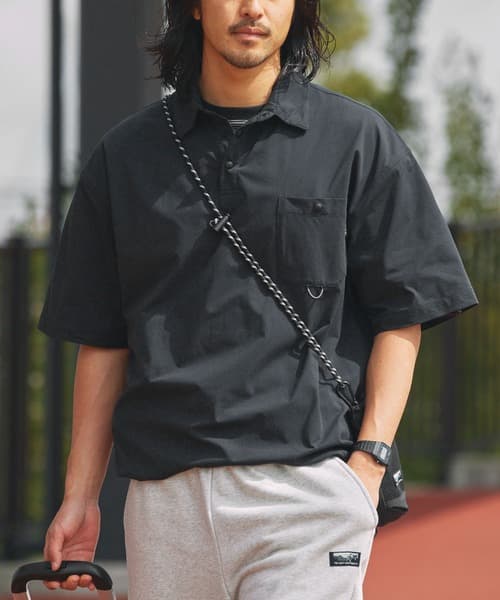 THE CRAFT CREW PRODUCTS EPIX AIR系列 套裝對應款 寬版抽繩 口袋 涼感 抗UV 快乾 短袖Polo衫
