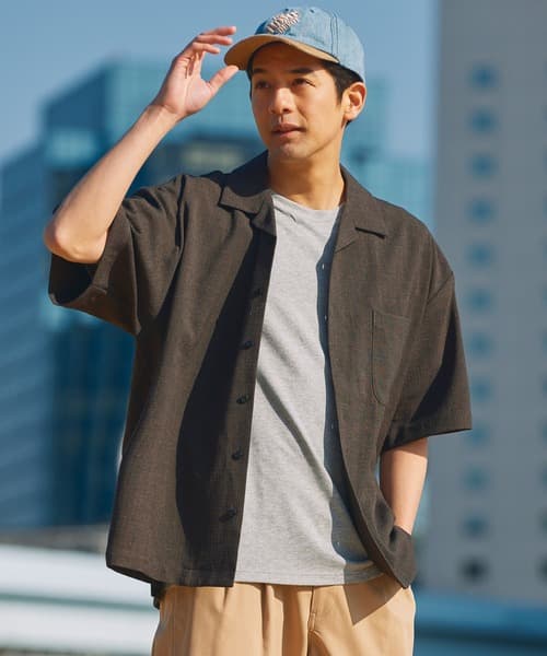 THE CRAFT CREW PRODUCTS UNNOTICE系列 套裝對應 快乾觸感 科技亞麻 短袖開領襯衫 抗UV 極速吸乾【2026春夏新品】