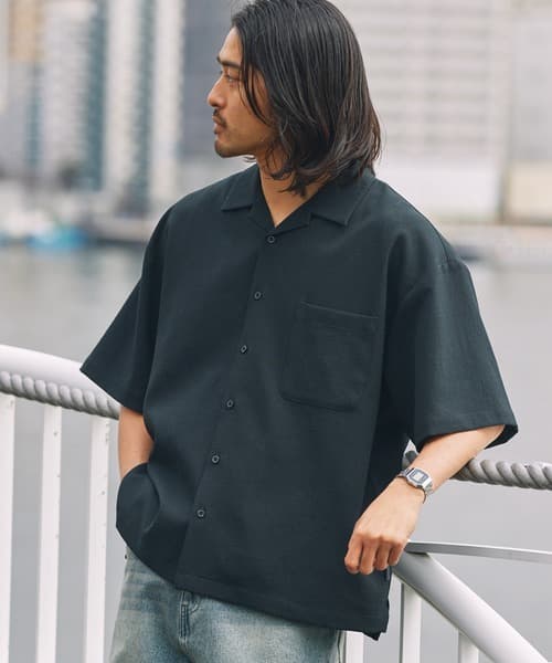 THE CRAFT CREW PRODUCTS UNNOTICE系列 套裝對應 快乾觸感 科技亞麻 短袖開領襯衫 抗UV 極速吸乾【2026春夏新品】